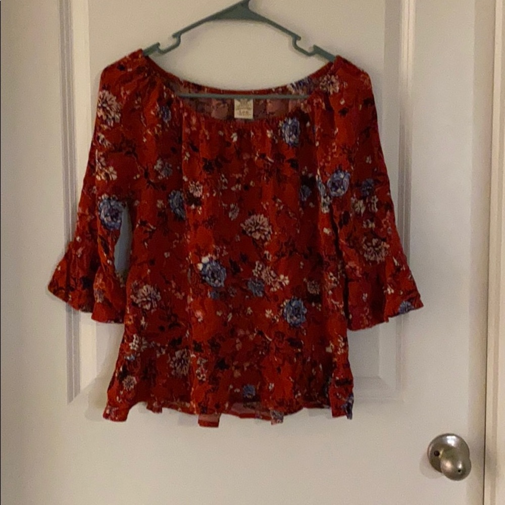 Off the shoulder top